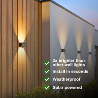 SolaGarden™ LED Wall Lights